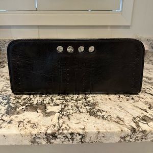 Vintage Banana Republic Clutch- Black